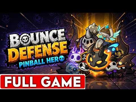 Bounce Defense Pinball Hero Full Game Walkthrough Longplay
