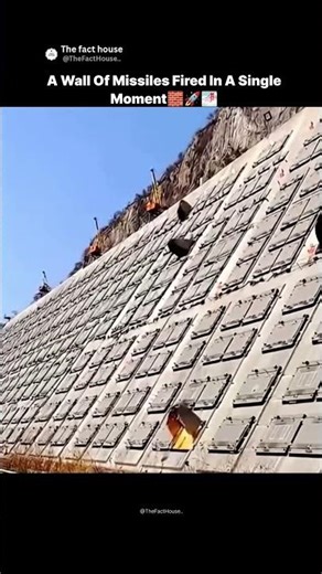 When Missiles Launch All at Once 😳🚀