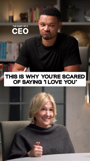 Why saying "I love you" is terrifying ❤️ #podcast #love #relationships #marriage #dating | Steve Bartlett