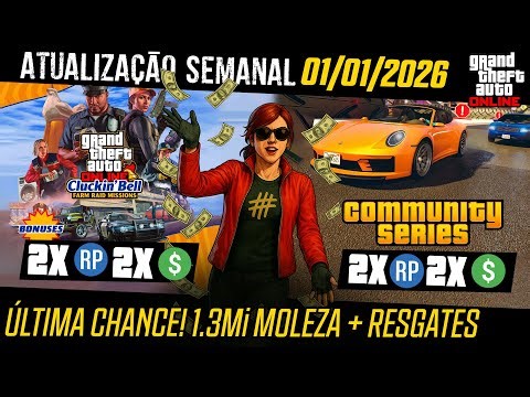 Atualização Semanal 01/01/2026 no GTA Online