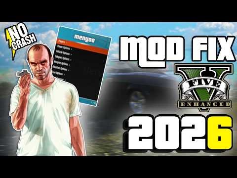 GTA 5 Enhanced Mod Crash Fix (2026) | Script Hook V & Menyoo Working