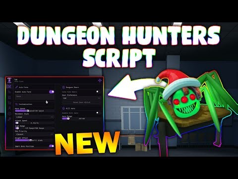 *NEW* Dungeon Hunters Script (PASTEBIN 2025) (AUTO FARM , KILL AURA , AUTO ROLL WEAPON )