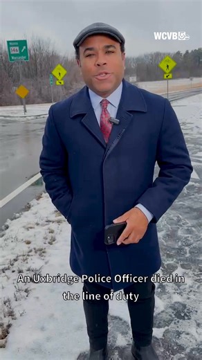 Sad news from Uxbridge where a police officer died in the line of duty Wednesday while helping another driver. What we know about the officer: https://www.wcvb.com/article/route-146-uxbridge-massachusetts-crash-police-cruiser/69932695 | WCVB Channel 5 Boston