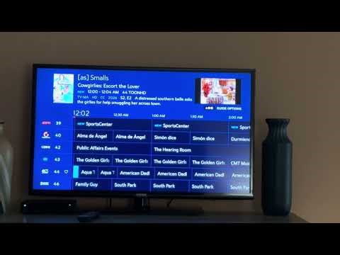 Spectrum Cable channel guide for @dwest3338