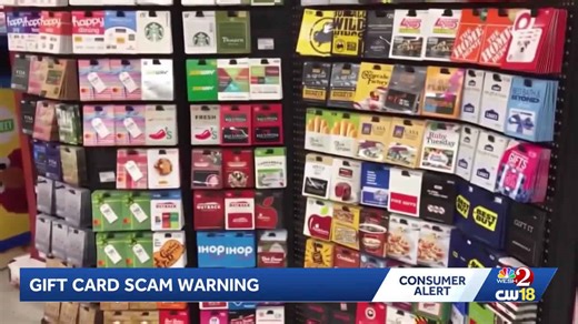 Consumer advocacy group warns of "gift card draining" scam