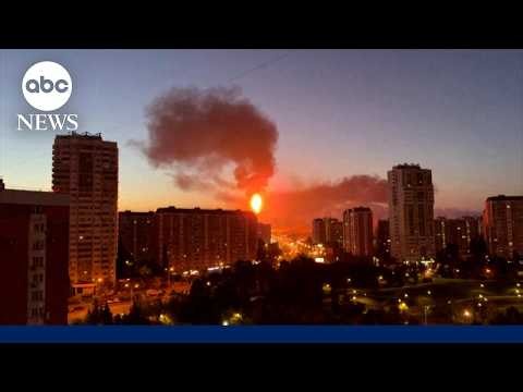 Ukrainian drones and missiles target Moscow: Officials