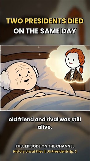 Two US Presidents Died on the Same Day: July 4, 1826 #shorts