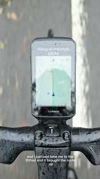 trying the new Garmin Edge 1060 - in a storm ☔️