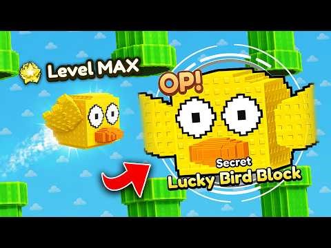 Unlocking MAX LEVEL Flappy Bird in Be a Lucky Block! (Roblox)