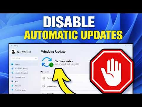 How To Turn Off Automatic Updates on Windows 11 (Disable Updates)