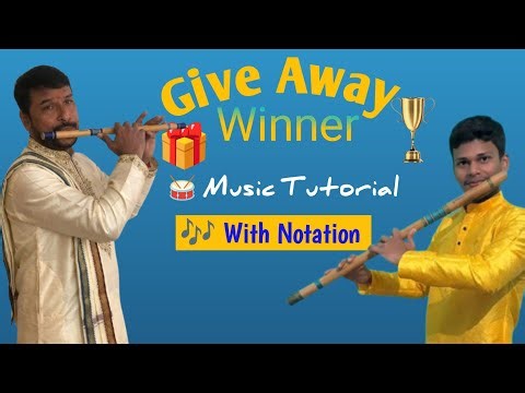 Palta Challenge Result 🎁 | GIVE AWAY WINNER | Flute Music Tutorial