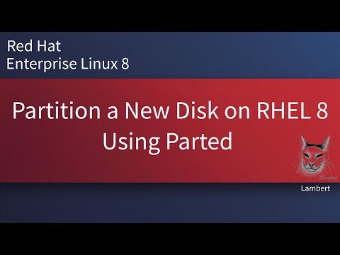 Partition a New Disk on RHEL 8 Using Parted | RHEL8 | RHEL9