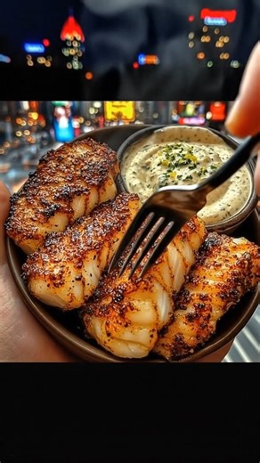 BEST DAMN CRISPY AND FLAKY COD INGREDIENTS 2 cod fillets about 1-inch thick. Thawed, if using frozen 1 Tablespoon Extra virgin Olive oil or Avocado oil ½ teaspoon Salt to taste ½ teaspoon Pepper to taste 1 Tablespoon Seasoning I used Old Bay seasoning. You can also try it with lemon pepper seasoning, or cajun spice. INSTRUCTIONS Prep cod fillets: Brush both sides of the cod fillets with oil or melted butter and season it with your preferred herbs and spices. I used Old Bay seasoning. You can als