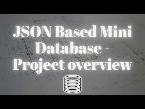 Build a JSON Database in Python | Mini NoSQL Engine with CRUD & Query System | ‪@ExcitedNuclei‬