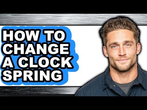 How to Change a Clock Spring (easy Method)