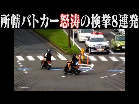 【実録】警察取締り24時LIVE：白バイ・パトカー密着取材、検挙の瞬間ノンストップ放送【警察vs交通違反者】