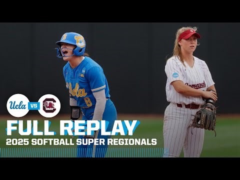 UCLA vs. South Carolina: 2025 NCAA softball super regionals Game 3 | FULL REPLAY