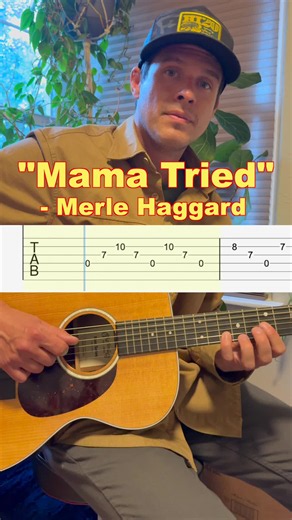 Merle Haggard classic intro left-hand guitar lesson