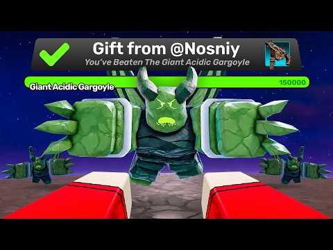 I Beat New GARGOYLE TOWER in Roblox Rivals!