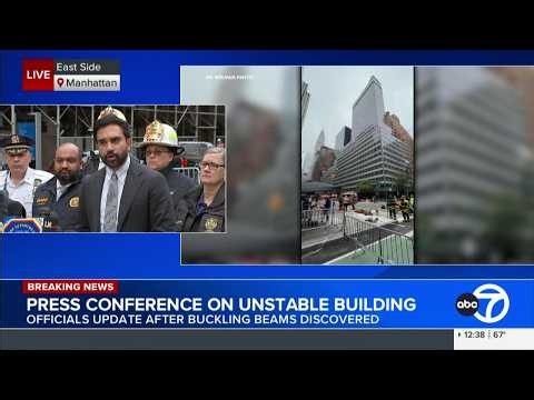 Mayor Mamdani full press conference as Midtown building faces possible 'localized collapse'