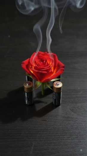 Four battery and flower Burst hack ✅ 7th class science project #viral #trending #youtube #short #diy