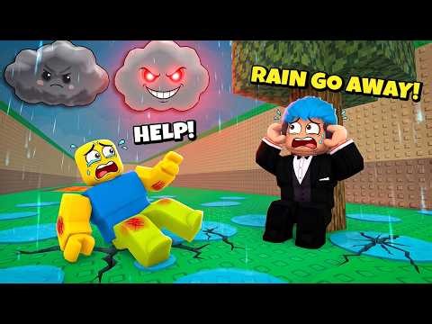BAWAL MABASA NG ULAN NG KALOKOHAN! | Roblox | Escape The Rain