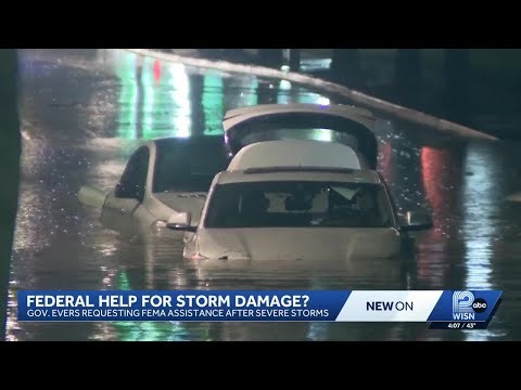 Gov. Evers requests FEMA damage assessment after April flooding and storms in Wisconsin