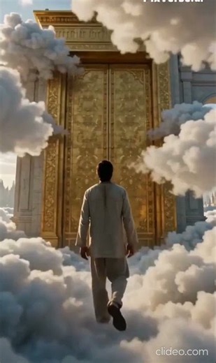 What happens when you reach the gates of heaven ✝️ #heaven #jesus