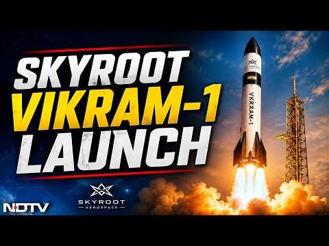 Skyroot Vikram-1 Launch LIVE | Vikram-1 Launch LIVE | Mission Aagaman LIVE | Vikram Orbital Rocket
