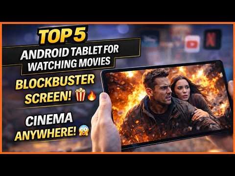 ✅ Top 5 Best Android Tablet For Watching Movies 2026 🍿🔥 | Ultra HD Display & Loud Speakers!
