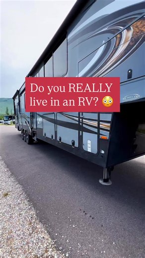 Yes, we really do live full-time in a renovated RV! 🚐✨ Turning this luxury RV into our tiny home on wheels was the best decision ever. Life in our home on wheels is everything we dreamed of. 🩷 . . Follow for more RV life / RV living @heartandsaultravel . . #rvlife #rvliving #homeinspo #rvrenovation #homeonwheels | Heart and Saul Travel