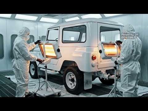 ASMR Car Restoration | 1960 Toyota Land Cruiser FJ40 Full Restoration From Rust to Showroom Classic