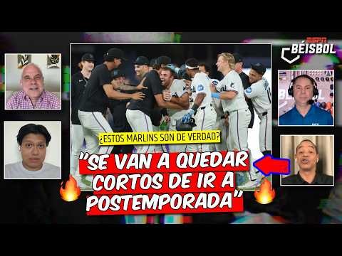 MARLINS EN FUEGO. Sueñan con PLAYOFFS ¿Les alcanzará para superar PHILLIES y BRAVES? | ESPN Béisbol