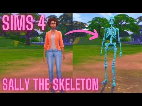 Sims 4 - How To Cheat To Turn Your Sim Into A Skeleton *Jungle Adventure Required*