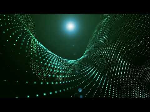 1 Hour Futuristic Energy Flow | Relaxing Abstract Light Waves for Focus, Study & Meditation