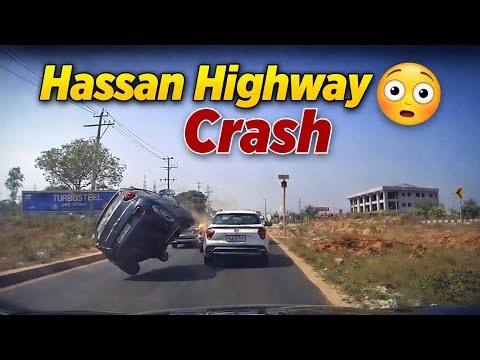 Crazy Tata Punch Crash on Highway Caught On Dashcam Video 😳