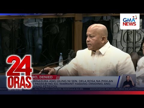 SC denies Bato's TRO request vs ICC arrest warrant | 24 Oras