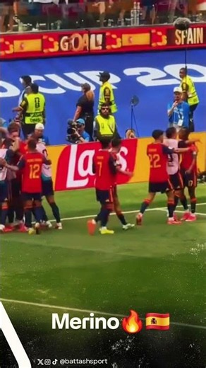 Mikel Merino Does It AGAIN! Late 88th Minute Winner vs Belgium! 🇪🇸⚽#fifaworldcup2026 #spain