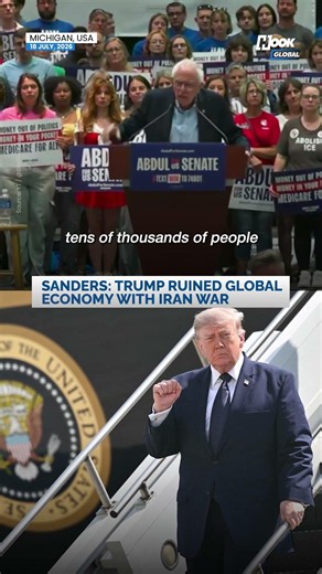 Sanders Slams Trump's Bloodshed: Unprovoked Iran War Killed Thousands And Ruined The Economy!