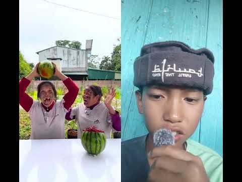 tumpah semua cabe nenek ini #funny