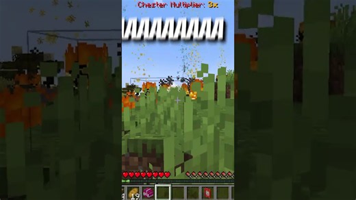 Witnessing the massive destruction of a TNT supernova event in Minecraft