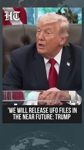 Trump Says UFO Files Will Be Released Soon, Teases ‘Interesting’ Revelations | US News | #shorts