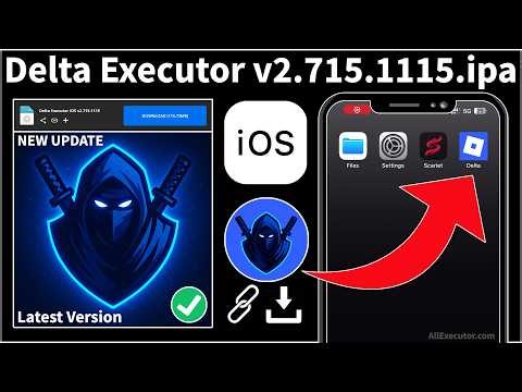 (New Update) Delta Executor iOS v715.1115.ipa For iPhone & iPad | Delta iOS Exploits [Latest 2026]
