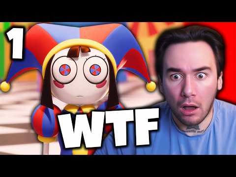WTF IS THIS!? The Amazing Digital Circus: Episode 1 (REACTION)