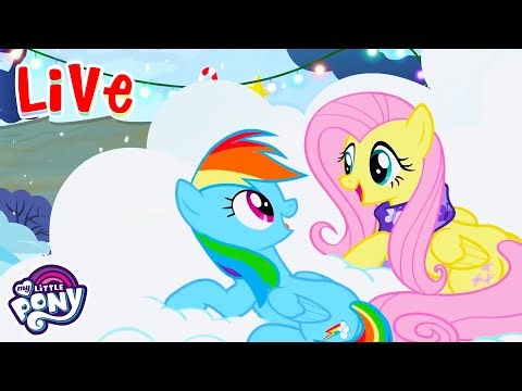 🔴 LIVE | Christmas Episodes! 🎄✨ My Little Pony Friendship Is Magic 🦄 Children's Cartoon 💖 MLP FIM