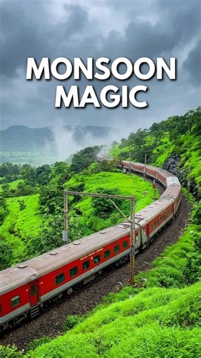 Bhor Ghat | Monsoon Vibes | Train No 11014 | CBE-LTT Exp | Pune - Mumbai | Western Ghats