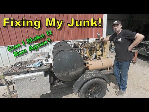 Can I Save My Portable Air Compressor? | Repairing My General Supply 260 Portable Compressor