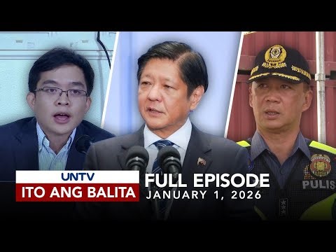 UNTV: Ito Ang Balita | January 1, 2026
