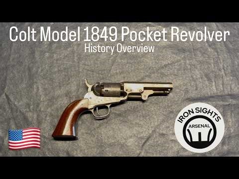 U.S. Colt Model 1849 Pocket Revolver