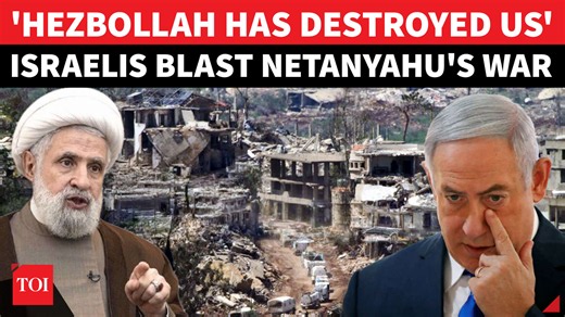 'Bibi abandoned us': Israelis erupt against own govt as Hezbollah inflicts huge losses on Israel